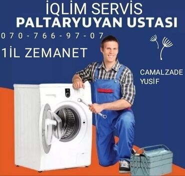 Paltaryuyan maşınlar: Paltaryuyan Usta 1 il Zemanet Paltaryuyan Ustasi Her Növ Paltaryuyan