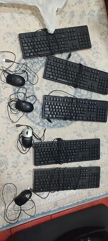 kontakt komputer: Məhsul: USB klaviatura və siçan dəsti (kabelli) Təsvir: - Bir neçə — 1