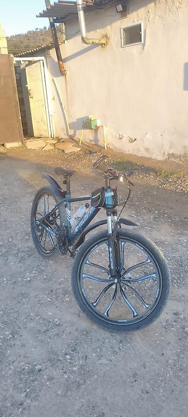 Velosipedlər: Velostrim dağ velosipedi - Çərçivə: yüngül alaşımlı, mavi rəngdə - — 5