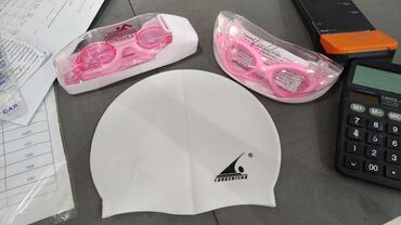 шапочки для бассейна: Очки для плавания для бассейна бассеина детские взрослые шапка шапочка