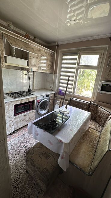 сдаю кызыл аскер: 2 комнаты, 43 м², 104 серия, 2 этаж, Евроремонт