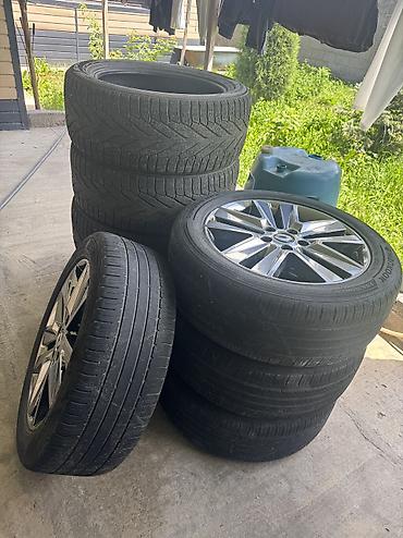 Унаа: Дөңгөлөктөр монтажда 255 / 50 / R 20, Жай, Колдонулган, Комплект, Жол тандабастар (АТ/МТ), Куйма, тешиктери - 5 — 2