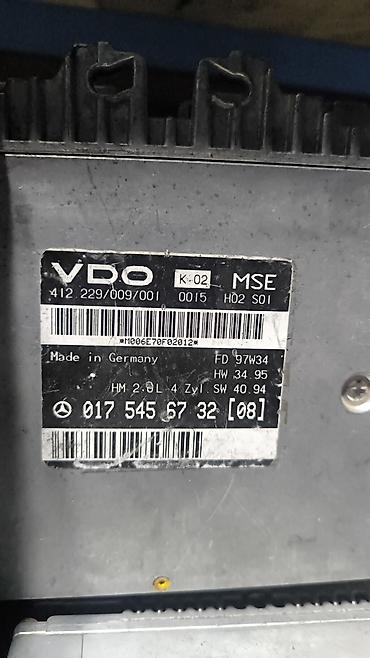 ef m: Блоки управления двигателем VDO MSE для Mercedes-Benz Описание: - — 6