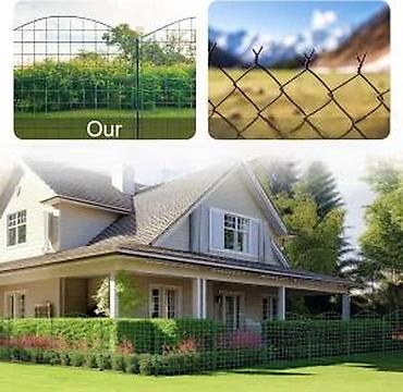 Baštenska dekoracija: Dekorativna baštenska ograda – komplet set cca 3,9 m - Tip — 20