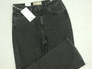 damskie jeansy lee: Material trousers for women, size M (EU 38)