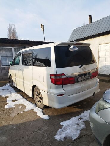 кузов е36: Toyota Alphard: 2004 г., 2.4 л, Автомат, Бензин, Минивэн