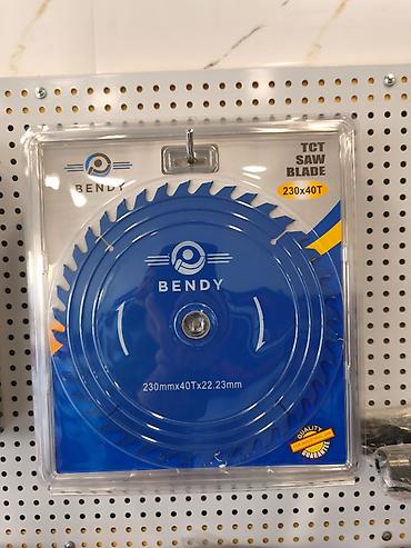Отрезные диски: BENDY TCT Saw Blade – 230x40T - Ölçü: 230 mm diametr - Diş sayı: 40T — 1