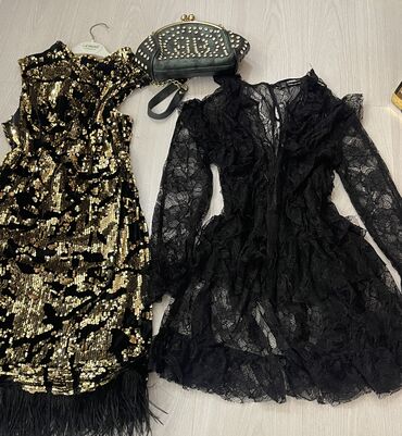 Ziyafət donları: Vılur ustunde biserli paltar zaradan alınıb,sumka tezedi — 6