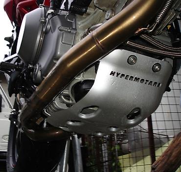 silikonska traka: Štitnik motora / donja zaštita agregata za Ducati Hypermotard — 1