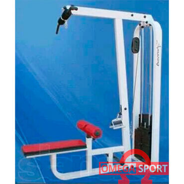 спортивное оборудование: Силовой блочный тренажер Верхняя тяга Система нагрузки: Блочная