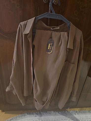Личные вещи: Qadın dəst – köynək və şalvar (İZONİ Fashion) - Rəng: isti — 4