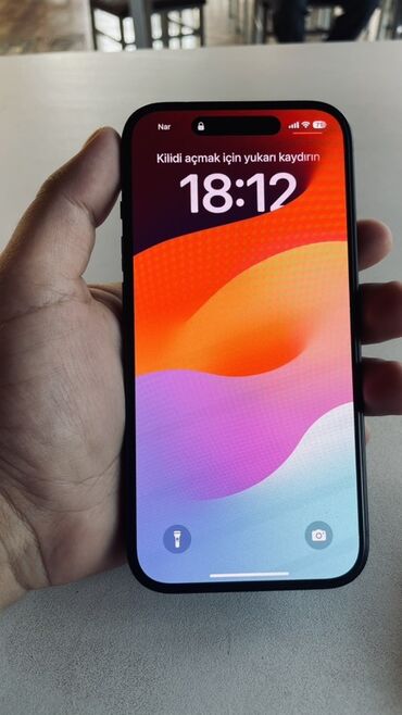 iphone 15 pro işlənmiş: IPhone 15, Qara, Face ID
