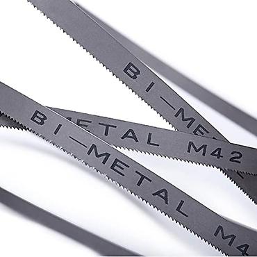 İstehsal avadanlığı: M42 Bi-Metal lentə mişar bıçaqları - Material: Bi-metal (M42 kobaltlı — 4