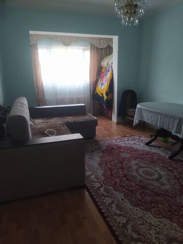 квартира бишкек жер там: 3 бөлмө, 79 кв. м, 106-серия, 7 кабат, Косметикалык ремонт