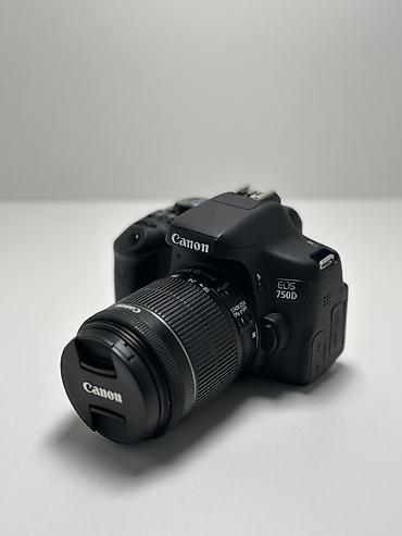 canon eos rp qiymeti: Canon EOS 750D DSLR fotoaparat + EF‑S 18‑55mm IS STM obyektiv - 24.2 — 7