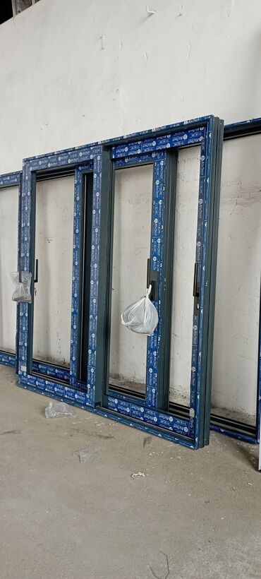 Plastik pəncərələr: Yeni İki qat şüşə paketi Plastik pəncərə, Еni: 7000 sm, Uzunluğu: 3500 sm, Pulsuz quraşdırma