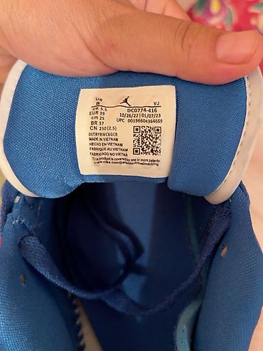 583 proba: Nike Air Jordan 1 Low — оригинал, размер 39 👟💙 Продаю женские — 3