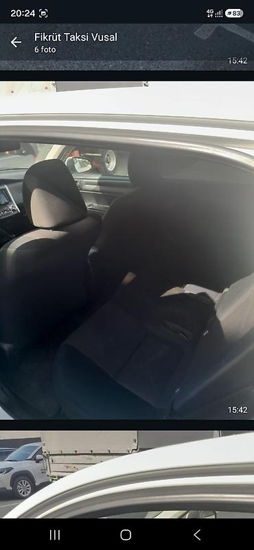 ag 07 sekilleri: Toyota Corolla Fielder Hybrid – universal kuzovlu, ağ rəng. - Yanacaq — 5