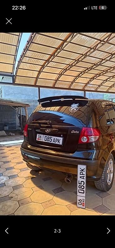 Hyundai: Hyundai Getz: 2005 г., 1.4 л, Механика, Бензин, Хэтчбэк — 2