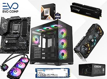 komputer monitor: Evo BeastMaster RTX 5080 16GB | Ryzen 9 9950X3D | 32GB | 1TB - oyun — 1