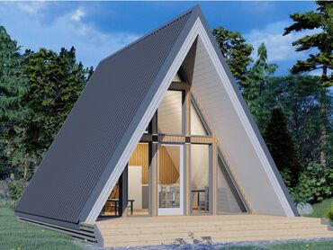 Tikinti işləri: Son vaxtlar A formalı evlerin tikintisinə böyük təlabat var. Biznes — 17