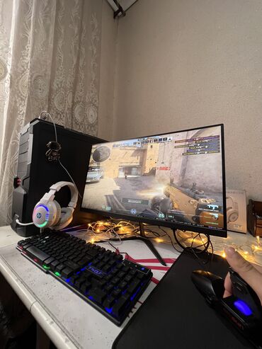 Настольные ПК и рабочие станции: Компьютер, ядер - 6, ОЗУ 16 ГБ, Игровой, AMD Ryzen 5, NVIDIA GeForce GTX 1660 Ti, SSD — 9