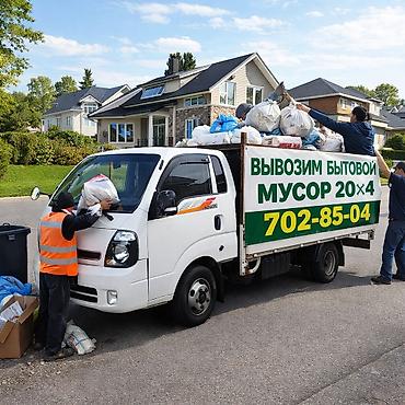 очистка септик: Услуги вывоза бытового мусора. - Специализированный бортовой — 1