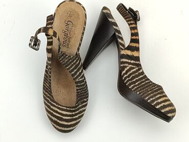 zamszowa spódnice camel: Flat shoes for women, 38, New Look, condition - Good