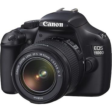 canon eos 1100d: Canon EOS 1100D DSLR fotoaparat + EF-S 18-55mm f/3.5-5.6 IS II — 1