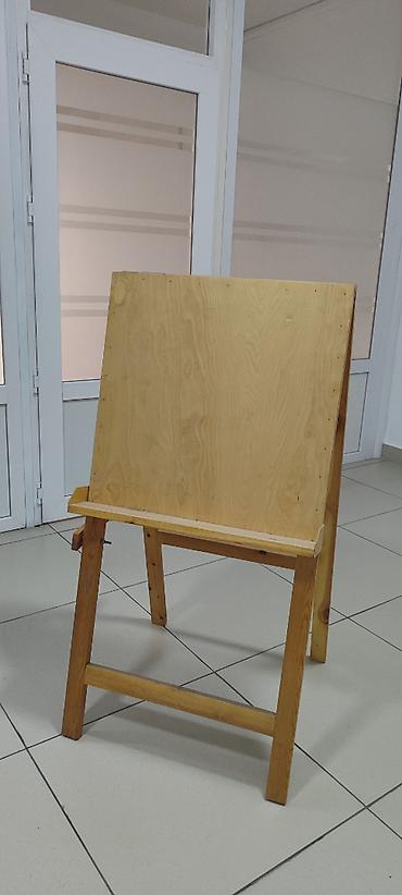 table study: Парта, Б/у, С полками, Взрослая, Дерево, Самовывоз — 1