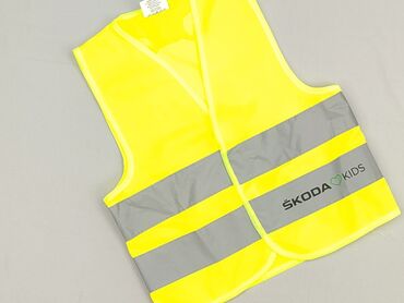 sweter z kapturem zara: Używana kamizelka odblaskowa dziecięca marki Skoda Kids w idealnym
