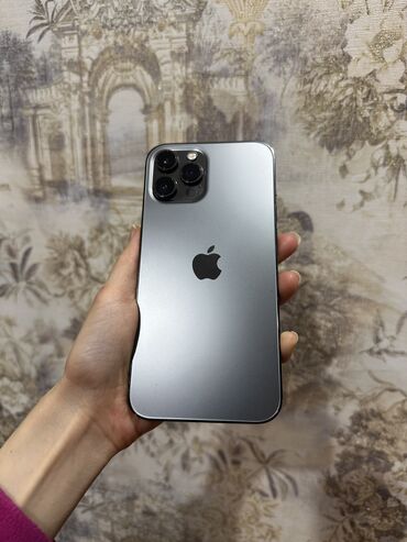 купить айфон 12 мини в бишкеке: IPhone 12 Pro Max, Б/у, 128 ГБ, Space Gray, Зарядное устройство, Коробка, 78 %