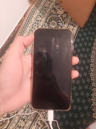 телефона бу: IPhone 7 Plus, Колдонулган, 128 ГБ, Кара, Каптама, 90 %