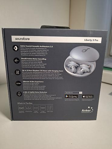 airdots pro: Беспроводные вакуумные наушники, Anker, Б/у — 6