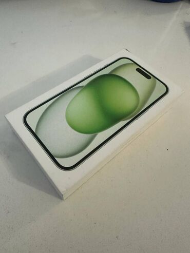 продаю телефон айфон 7: IPhone 15, Колдонулган, 128 ГБ, Matte Midnight Green, Заряддоочу түзүлүш, Куту, 95 %