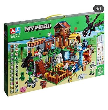 Игрушки: Лего Майнкрафт Соединение Миров 26 фигурок персонажей ( 1460 деталей) — 4