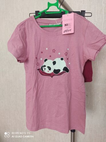 оригинал футболки: Комплект, цвет - Розовый, Новый