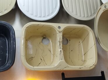 гармошка для унитаза: Düzbucaqlı Mətbəx çanağı, Mərmər