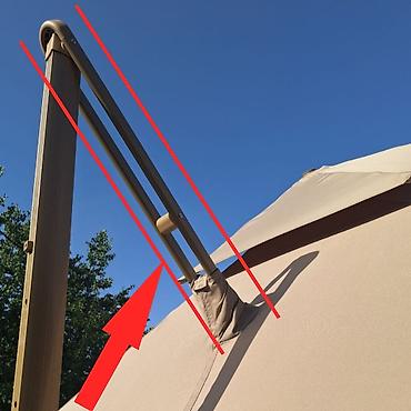 Садовые зонты: Новинка 2025 года! Летние зонты премиум - класса для терасс, садов и — 6