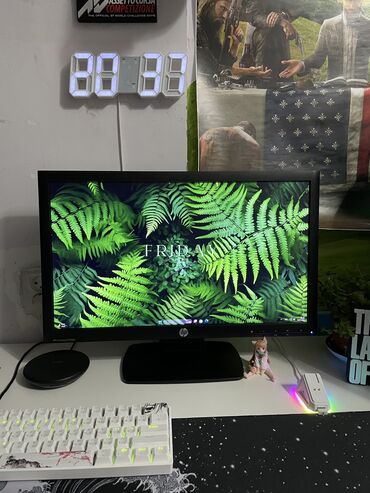 Kompüter və noutbuk aksesuarları: Monitor hp full hd 24 inch