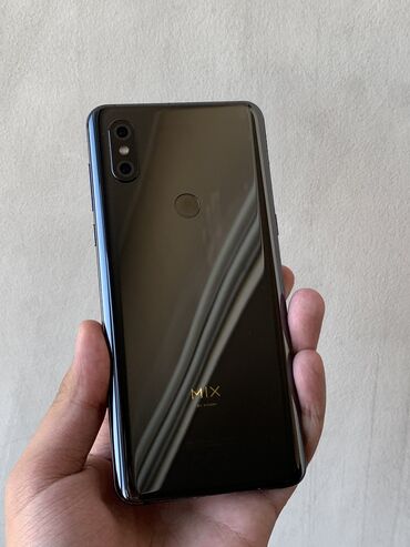 красивые номера для телефона: Xiaomi, Mi Mix 3, Б/у, 128 ГБ, цвет - Черный, 1 SIM, 2 SIM