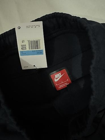 штаны найк: Мужские брюки, M, Nike, Новый, цвет - Синий, Самовывоз — 2