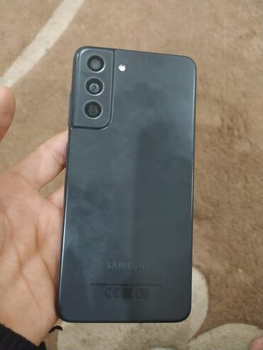 чехол для ipad mini: Samsung Galaxy S21 FE, 128 ГБ, цвет - Серый, Отпечаток пальца