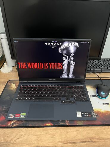 apple notebook цена: Ноутбук, Lenovo, 16 ГБ ОЭТ, AMD Ryzen 7, 15.6 ", Колдонулган, Татаал эмес тапшырмалар үчүн, эс тутум SSD