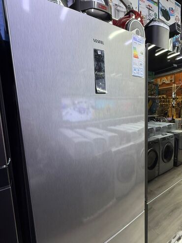 Kondisionerlər: Vestel soyuducu - Rəng və material: paslanmayan polad görünümlü, şık