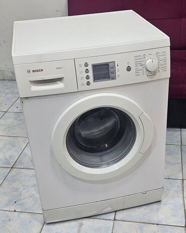 regular paltaryuyan: Paltaryuyan maşın Bosch, 7 kq, İşlənmiş, Avtomat, Qurutma var