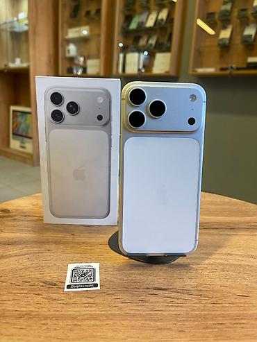IPhone 17 Pro Max, 256 GB, White Titanium, Zəmanət, Barmaq izi, Face ID lalafo.az -da IPhone 17 Pro Max, 256 GB, White Titanium, Zəmanət, Barmaq izi, Face ID