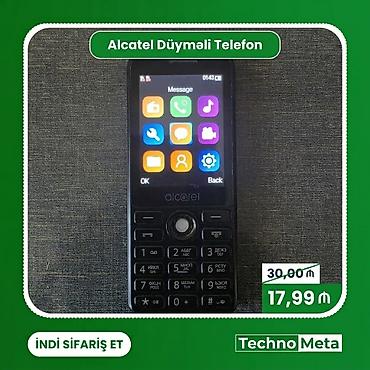 islenmis kamera: Alcatel < 2 GB Memory Capacity, rəng - Qara, İki sim kartlı — 2