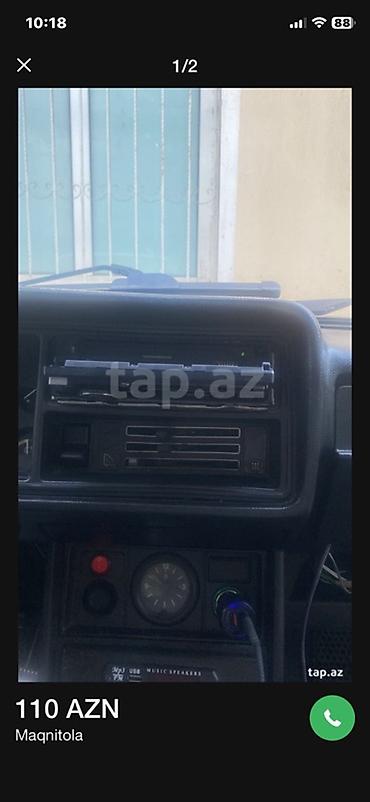 Məhsul: Avtomobil maqnitofonu (Pioneer) Təsvir: - 1-DIN ölçülü ön