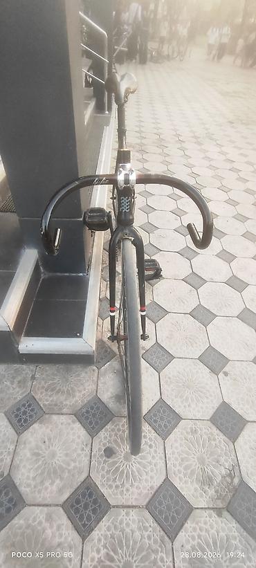 fix jixf: Фикс-байк (fixed gear) с трековой посадкой - Рама и вилка: стальная — 4